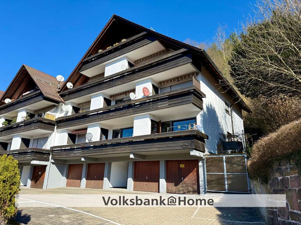 Immobilie in Bad Liebenzell - 2-Zi.-Whg mit Weitblick über Bad Liebenzell / sofort verfügbar - Bild 0