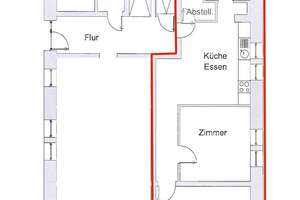 2,5 Zi. Erdgeschoss Whg., S-West, im Grünen, EBK, geeignet bis 2 Personen, Mietvertrag mind. 3 Jahre – Nahe Bismarckplatz 0, 70176 Vogelsang, Stuttgart – Vorschaubild 20