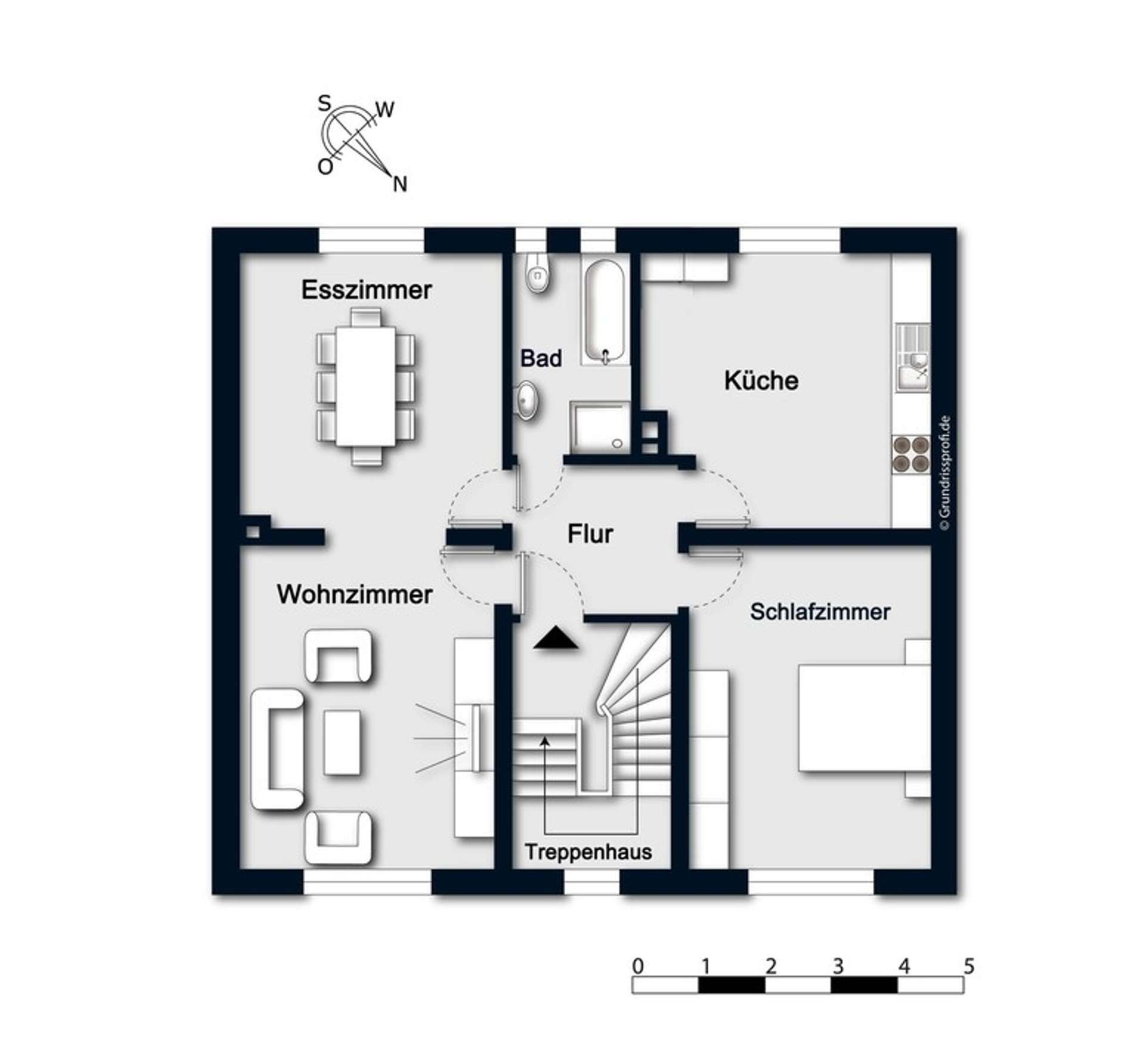 Grundriss 1.Obergeschoss