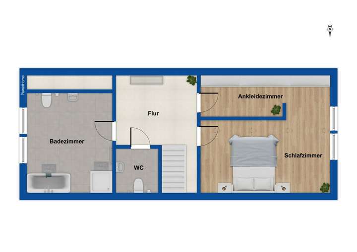 Grundriss Obergeschoss