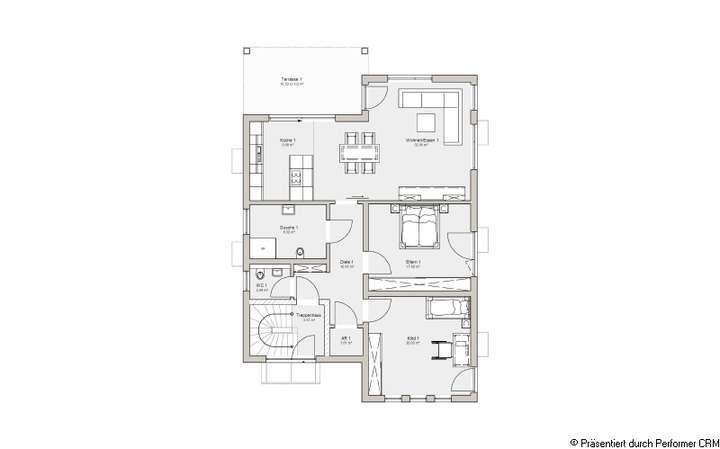 Grundriss Erdgeschoss