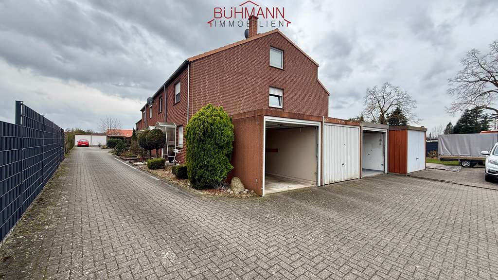 Immobilie in Sachsenhagen - 31553 Sachsenhagen – Reihenmittelhaus mit Garage und Grundstück - Bild 1