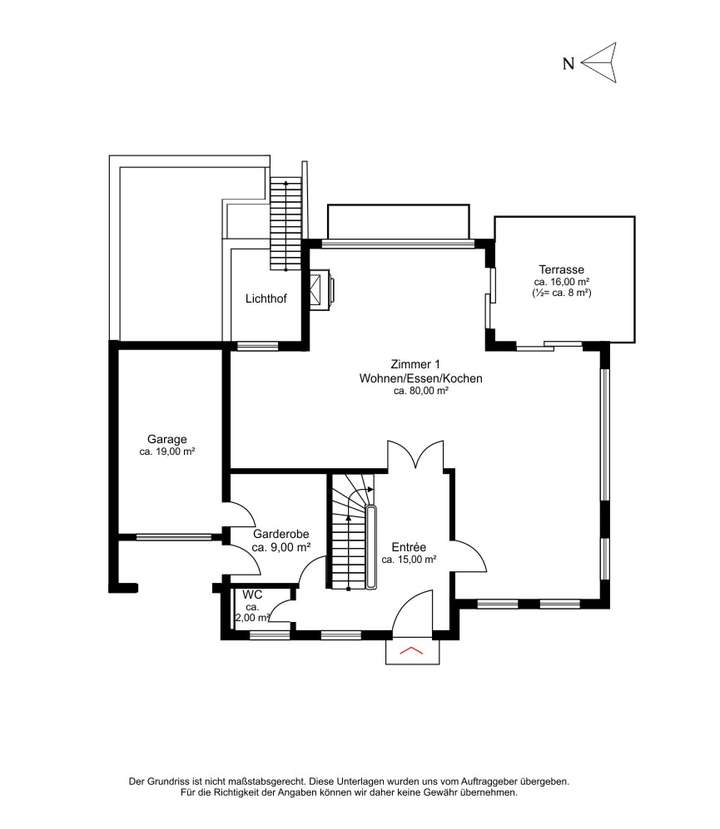 Grundriss Erdgeschoss