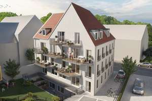 Wohnung 07 | 1,5 Zimmer | 43 m² – Kapuzinergasse 26, 86150 Innenstadt. St. Ulrich-Dom, Augsburg – Vorschaubild 2