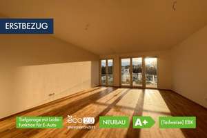 *** Erstbezug * 2 Zimmer * STELLPLATZ  * Energiekonzept * Wäremepumpe A+ ***