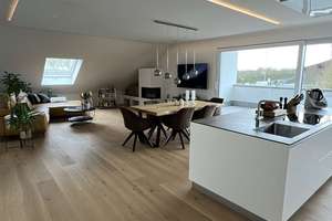 Neuwertige DG-Wohnung mit Kühloption - zwei großen Dachterrassen - Einbauküche – 74722 Buchen (Odenwald) – Vorschaubild 3