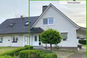 Doppelhaushälfte mit Garage und Carport auf großem Grundstück – Hamburg – Vorschaubild 1