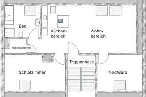 Helle Dachgeschosswohnung im Erstbezug nach neuem Ausbau in Mannheim-Käfertal in Mannheim-Käfertal – Die vollständige Adresse der Immobilie erhältst du vom Anbieter., 68309 Käfertal, Mannheim – Vorschaubild 12