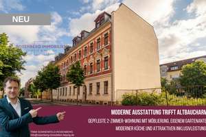 Möblierte 2-Raumwohnung mit Balkon und eigenem Garten in Leipzig-Mockau-Süd – 4357 Mockau-Süd, Leipzig – Vorschaubild 1