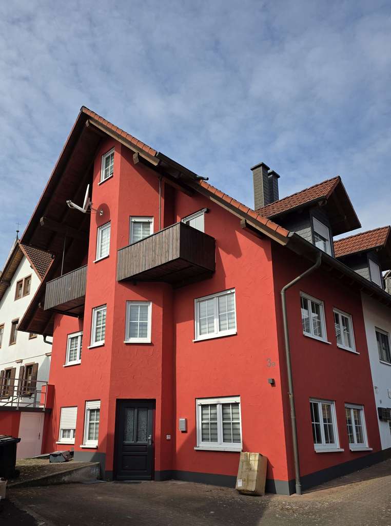 Immobilie in Hammelburg - Doppelhaushälfte mit Carport u. zusätzl. Gartengrundstück - Bild 0