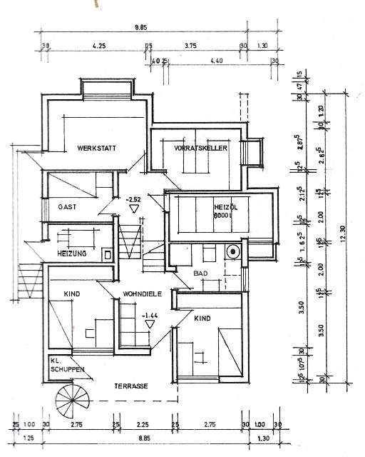 Gartengeschoss+Keller