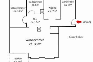 Helles Zuhause mit unverbaubarem Ausblick: 3-Zimmer-Wohnung in Berlin-Lichtenrade, provisionsfrei – Die vollständige Adresse der Immobilie erhältst du vom Anbieter., 12307 Lichtenrade, Berlin – Vorschaubild 19