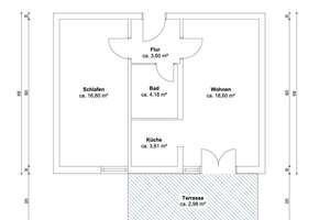 Berlin-Mitte: frisch sanierte freie 2-Zimmer-Wohnung mit 50 m² und großzügiger Terrasse – Die vollständige Adresse der Immobilie erhältst du vom Anbieter., 10179 Mitte (Ortsteil), Berlin – Vorschaubild 14