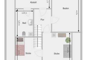 Trauen Sie sich! Freistehendes Einfamilienhaus mit Einfahrt, Garage und schönem Garten zu verkaufen. – Ritterstraße 3, 99718 Greußen – Vorschaubild 12