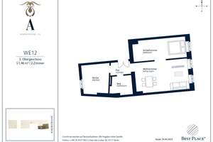 2-Zimmer-Altbauwohnung in sehr beliebter Lage von Berlin-Mitte - KAPITALANLAGE – Ackerstraße 153, 10115 Mitte (Ortsteil), Berlin – Vorschaubild 2