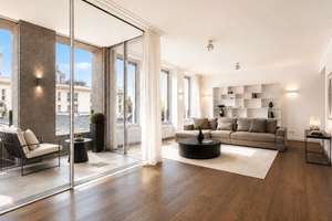 Exklusive 2-Zimmer-Wohnung im Gerling Quartier | Loggia, Concierge & Fitness