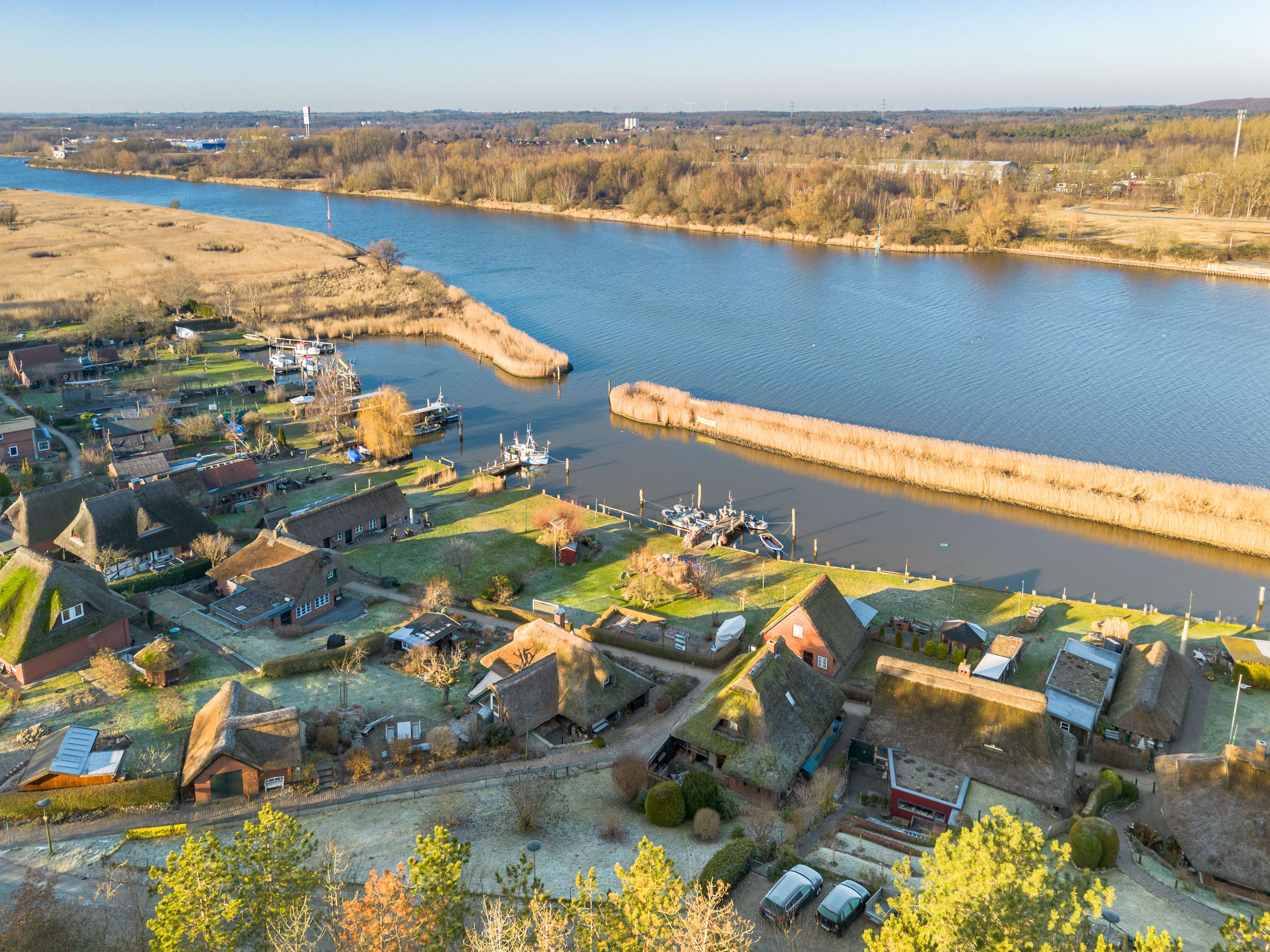Fischerdorf Gothmund Historisches Reetdach..., Lübeck – Bild 3