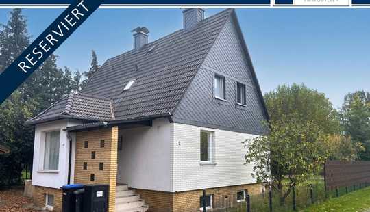 Bild von Zeitgemäßes Einfamilienhaus 
mit großzügigem Garten 
und viel Raumgefühl