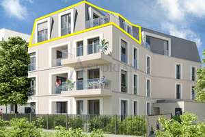 Provisionsfreies Penthouse mit 21 m² Dachterrasse in Dresden-Cotta – Die vollständige Adresse der Immobilie erhältst du vom Anbieter., 1157 Cotta (Stadtteil), Dresden – Vorschaubild 1