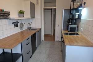 Helle, vollständig möblierte 2-Zimmer-Wohnung in ruhiger Lage von Düsseldorf-Lörick – Wevelinghover Straße 4, 40547 Lörick, Düsseldorf – Vorschaubild 5