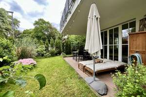 Helle 3 Zimmer Erdgeschosswohnung mit Garten in exklusiver Lage in Köln Junkersdorf