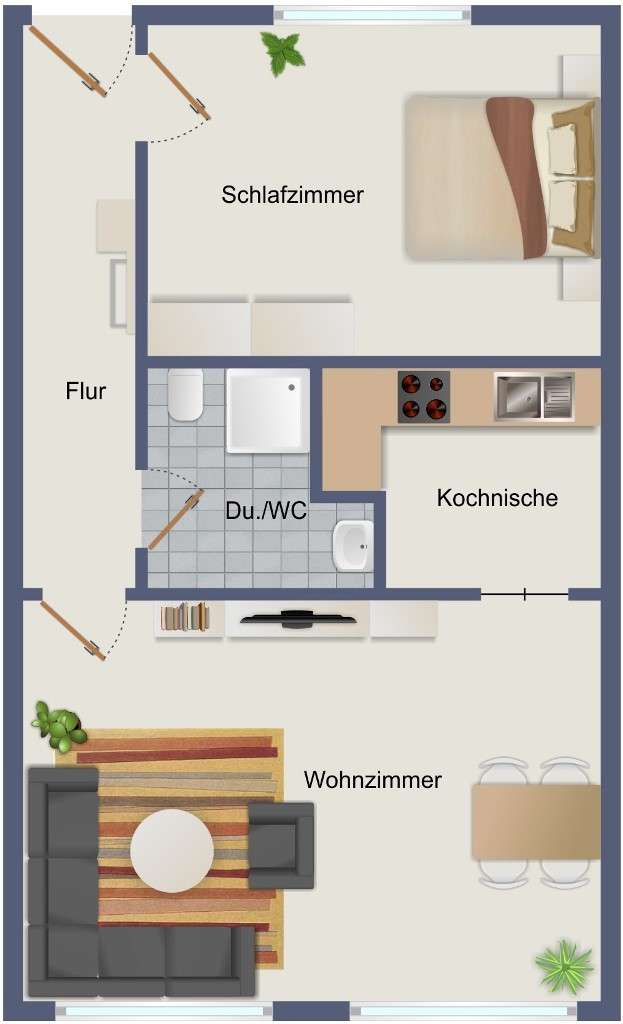 "Renovierungsbedürftige 2,5-Zi.-Wohnung in Stuttgart-Ost", Stuttgart – Bild 4