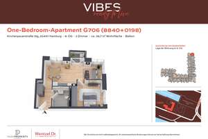 Hochwertig möblierte 2-Zimmerwohnung mit Baakenhafenblick - Wentzel Dr. – Kirchenpauerstraße 15g, 20457 HafenCity, Hamburg – Vorschaubild 12