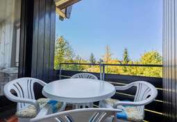 Geschützter Balkon