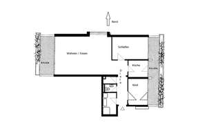 Möblierte 3 Zimmern Wohnung in Obermenzing befristet auf 6 Monate – Fasanenstraße 29a, 81247 Obermenzing, München – Vorschaubild 13