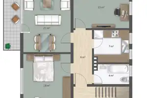 Zweifamilienhaus mit großem Garten in ruhiger Lage von Wuppertal – Wuppertal – Vorschaubild 12