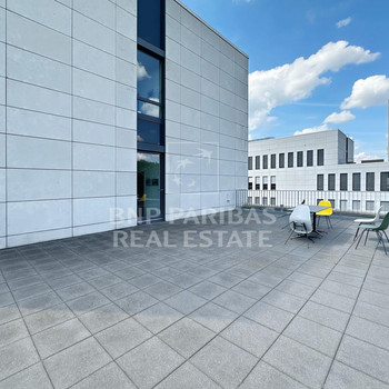 BNPP RE - Repräsentative Bürofläche mit Dachterrasse im OfficePark Rheinlanddamm