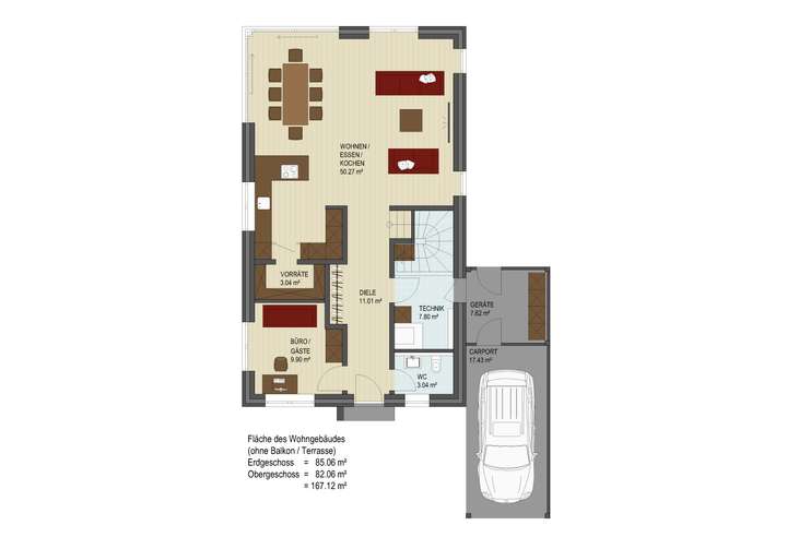 Grundriss Erdgeschoss 