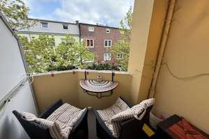 Traumhafte 2 Zimmer Wohnung mit 2 Balkonen in Eimsbüttel