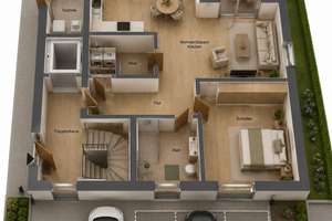 Erstbezug ab 01.10. – Moderne 2-Zimmer-Neubauwohnung mit eigenem Garten, Terrasse & Einbauküche