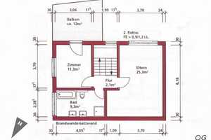 Reserviert – KFW 55 AUSBAUHAUS mit Terrasse und Balkon – Neckarstraße 23, 74399 Ludwigsburg (Kreis) – Vorschaubild 21