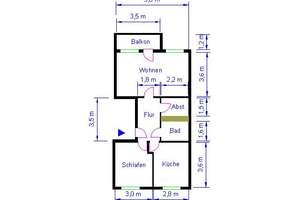 2 Zimmer mit Hauswirtschaftsraum – Johannes-R.-Becher-Str. 26, 39128 Kannenstieg, Magdeburg – Vorschaubild 11