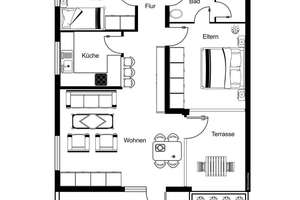 Mit Blick ins Grüne:
"Gemütliche 2,5-Zimmer-Terrassenwohnung in Wentorf"
 – Die vollständige Adresse der Immobilie erhältst du vom Anbieter., 21465 Wentorf bei Hamburg – Vorschaubild 8