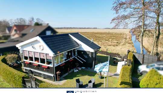 Bild von Großes Meer: Idyllisches Ferienhaus auf einem Eigentumsgrundstück mit Weitblick!