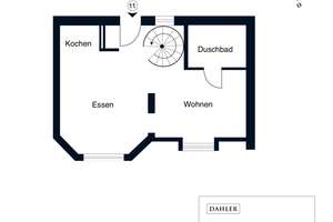 Liebevolle Dachgeschoss-Maisonette im kernsanierten Altbau – Die vollständige Adresse der Immobilie erhältst du vom Anbieter., 14195 Dahlem, Berlin – Vorschaubild 15