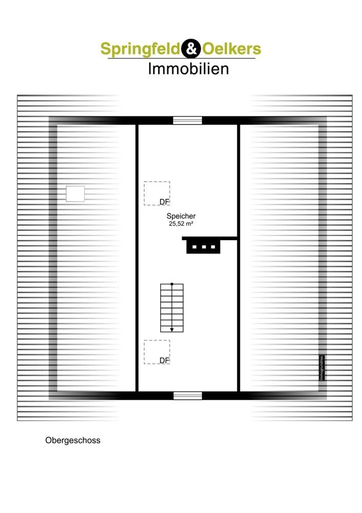 Grundriss Spitzboden