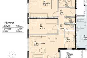 Neuwertig! 3-Zimmer-Wohnung mit Terrasse u. EBK in wunderschöner Parkanlage – Agnes-Bernauer-Straße 189, 80687 München – Vorschaubild 14
