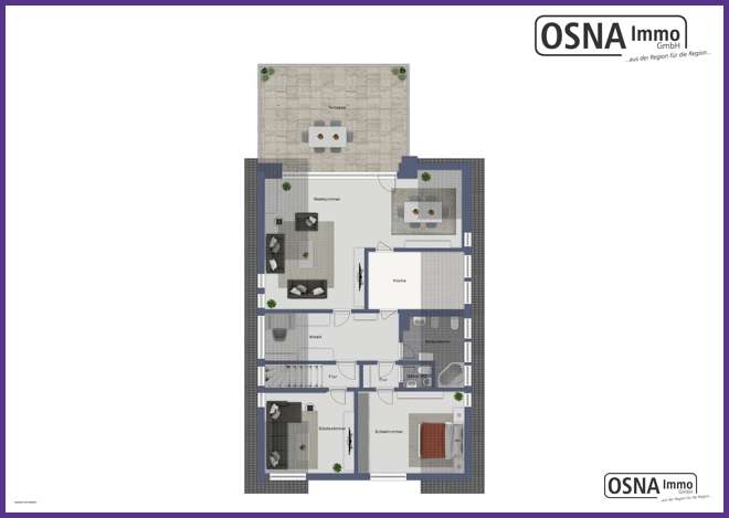 Dachgeschoss Grundriss