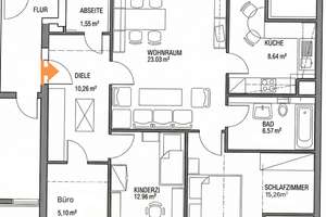 Bezugsfreie Dachgeschosswohnung mit Garage in südlicher Vorstadt – Die vollständige Adresse der Immobilie erhältst du vom Anbieter., 56068 Süd, Koblenz – Vorschaubild 16