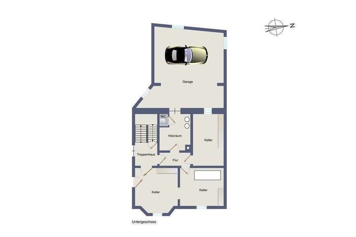 Grundriss Untergeschoss