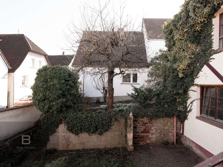 Blick auf den Garten 