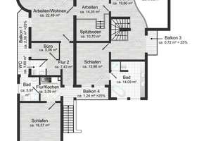 Charmantes Landhaus mit vielfältigen Nutzungsmöglichkeiten – Die vollständige Adresse der Immobilie erhältst du vom Anbieter., 82494 Krün – Vorschaubild 29