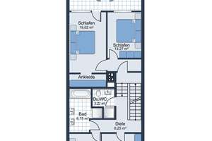 Charmantes Split-Level-Reihenendhaus in unmittelbarer Rheinnähe im Herzen von Düsseldorf-Benrath – Die vollständige Adresse der Immobilie erhältst du vom Anbieter., 40597 Benrath, Düsseldorf – Vorschaubild 43