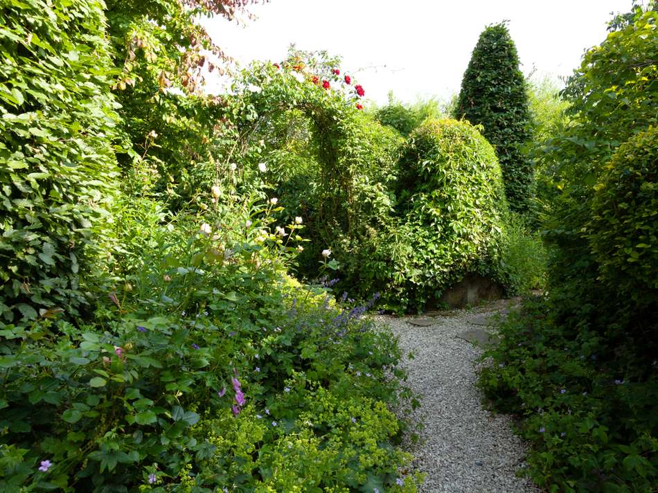 Übergang Wohnhaus-Garten zum B