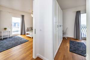 Wohnen in hochwertigem Ambiente mit internationalem Flair.
Möblierte 2 Zimmer-Dachterrassen-Wohnung – Die vollständige Adresse der Immobilie erhältst du vom Anbieter., 40549 Heerdt, Düsseldorf – Vorschaubild 13