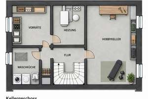 6-Zimmer-Reiheneckhaus mit neuer Designküche, Garage und Vollkeller – 41469 Norf, Neuss – Vorschaubild 21